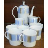 A Shelley Aegean china coffee set