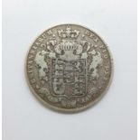 A George IV 1825 silver half crown