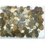 Bronze British coinage and some post 1947 silver coins