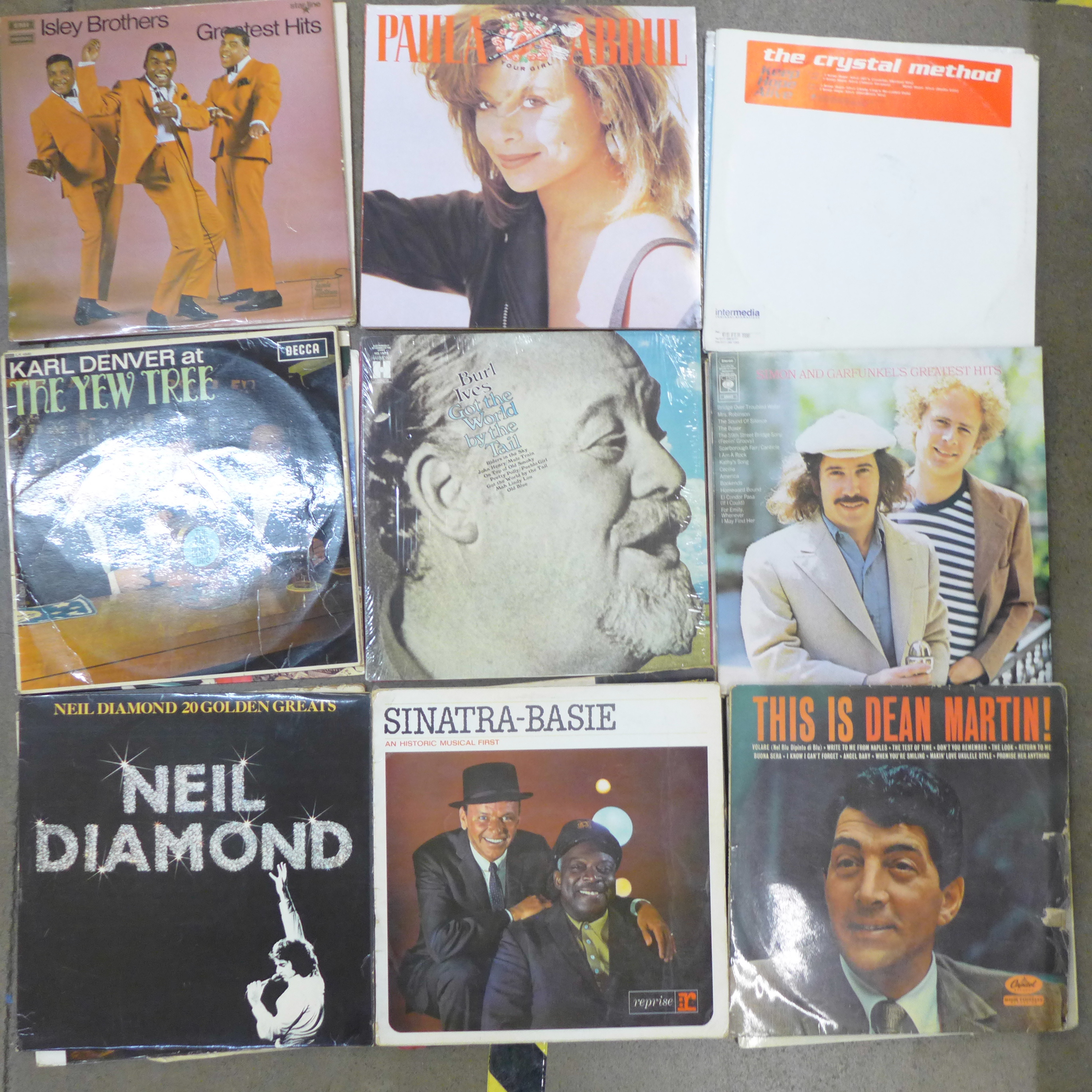 Thirty-five LP records, Crystal Method, Gilbert O'Sullivan, Isley Bros., Ink Spots, Neil Diamond, - Image 2 of 7