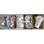 Six boxes of assorted decorative china **PLEASE NOTE THIS LOT IS NOT ELIGIBLE FOR POSTING AND