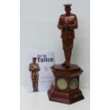 A Danbury Mint For the Fallen - World War I Centenary 1914-18 one bronzed resin sculpture set on