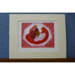 A signed Pamela Guille artists proof etching, Summer Pudding, unframed