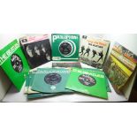 Twenty The Beatles 7" vinyl singles and EPs
