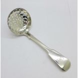 A William IV silver sifter spoon, John Beauchamp, London 1831, 39g