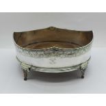 A George III silver stand, London 1792