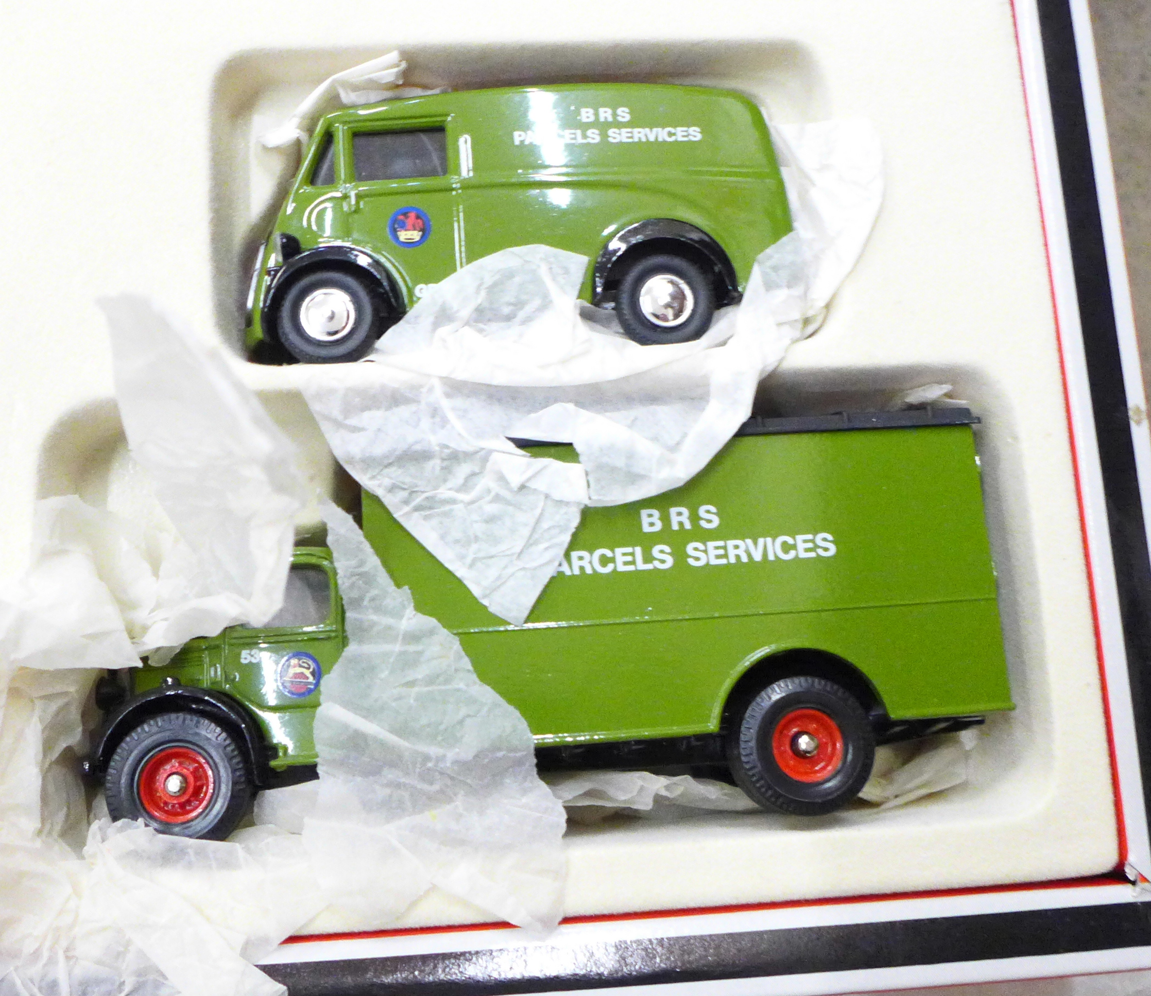 Eight Corgi commercial model vehicles including Bell's AEC, boxed - Image 3 of 3