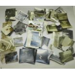 A box of small black and white photographs, Nottingham (Wollaton and area) and Derbyshire (Dovedale,