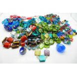 Murano and dichroic glass jewellery