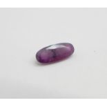 An unmounted corundum stone, 2carat weight