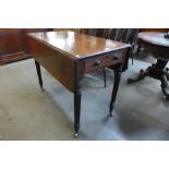 A George IV mahogany Pembroke table