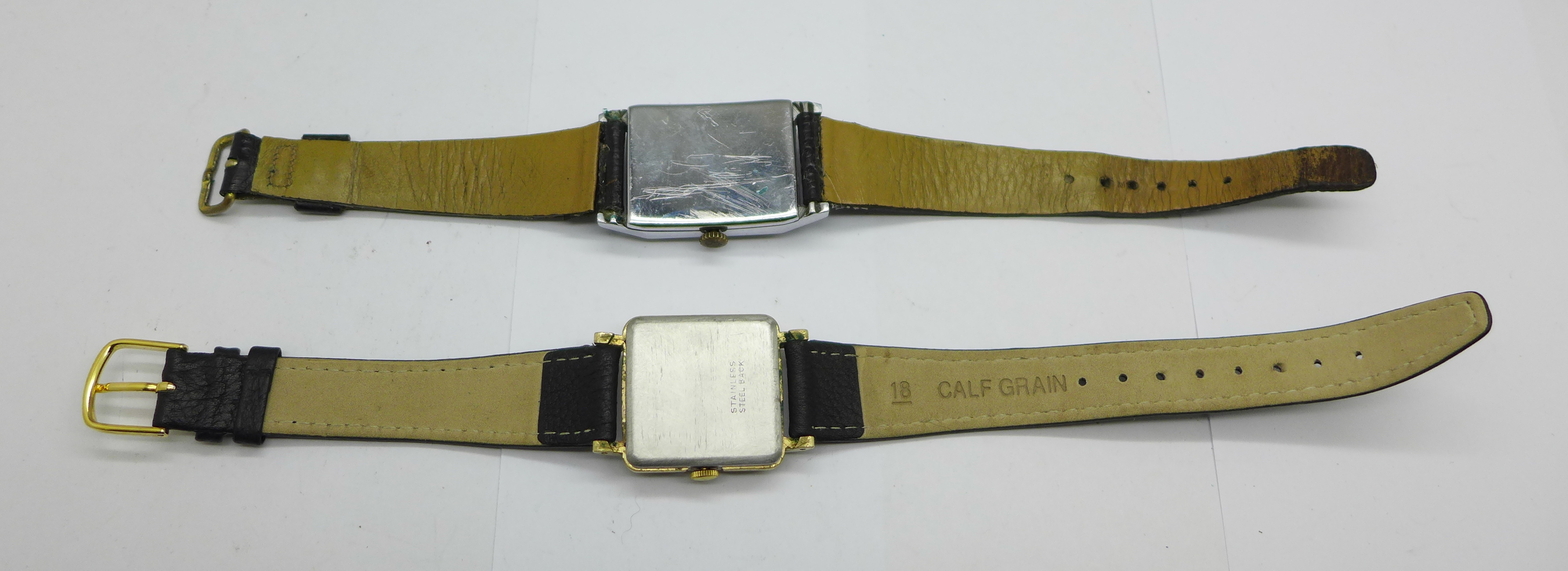 Two wristwatches, Newmark and Mappin & Webb - Bild 4 aus 4