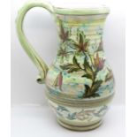 A Denby Glyn Colledge jug, 23.5cm