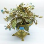 A Jane Hutcheson Gorham flower table centrepiece