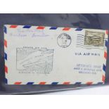Stamps; flight covers, including 1st flights from 1929 onwards, rocket mail (including Zucker)