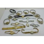 Lady's wristwatches