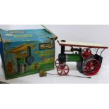 A Mamod TE1A Traction Engine, boxed