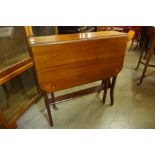 An Edward VII inlaid mahogany Sutherland table