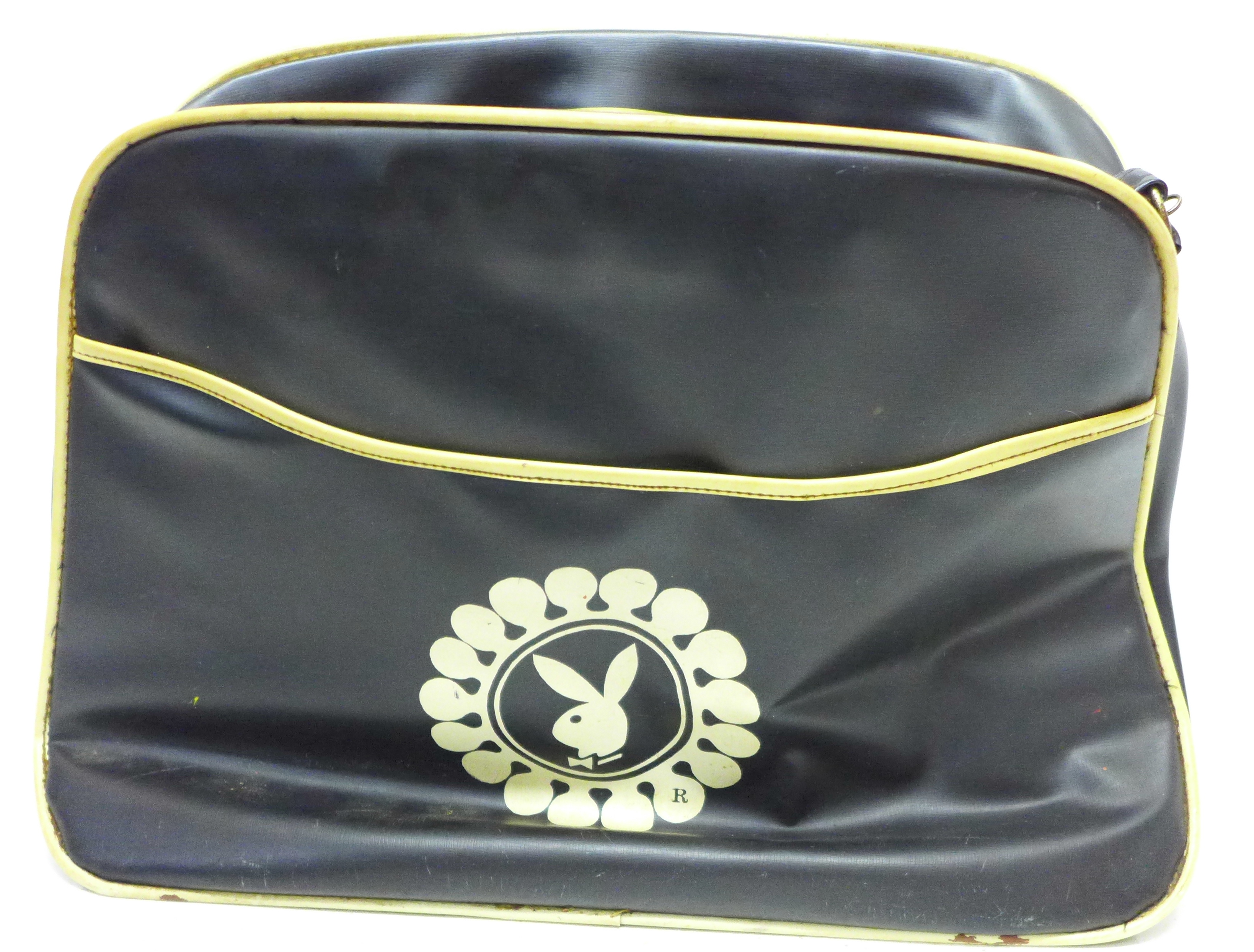 A 1960's The London Playboy Club holdall bag and a Don Juan Night Club entertainment card - Image 2 of 5