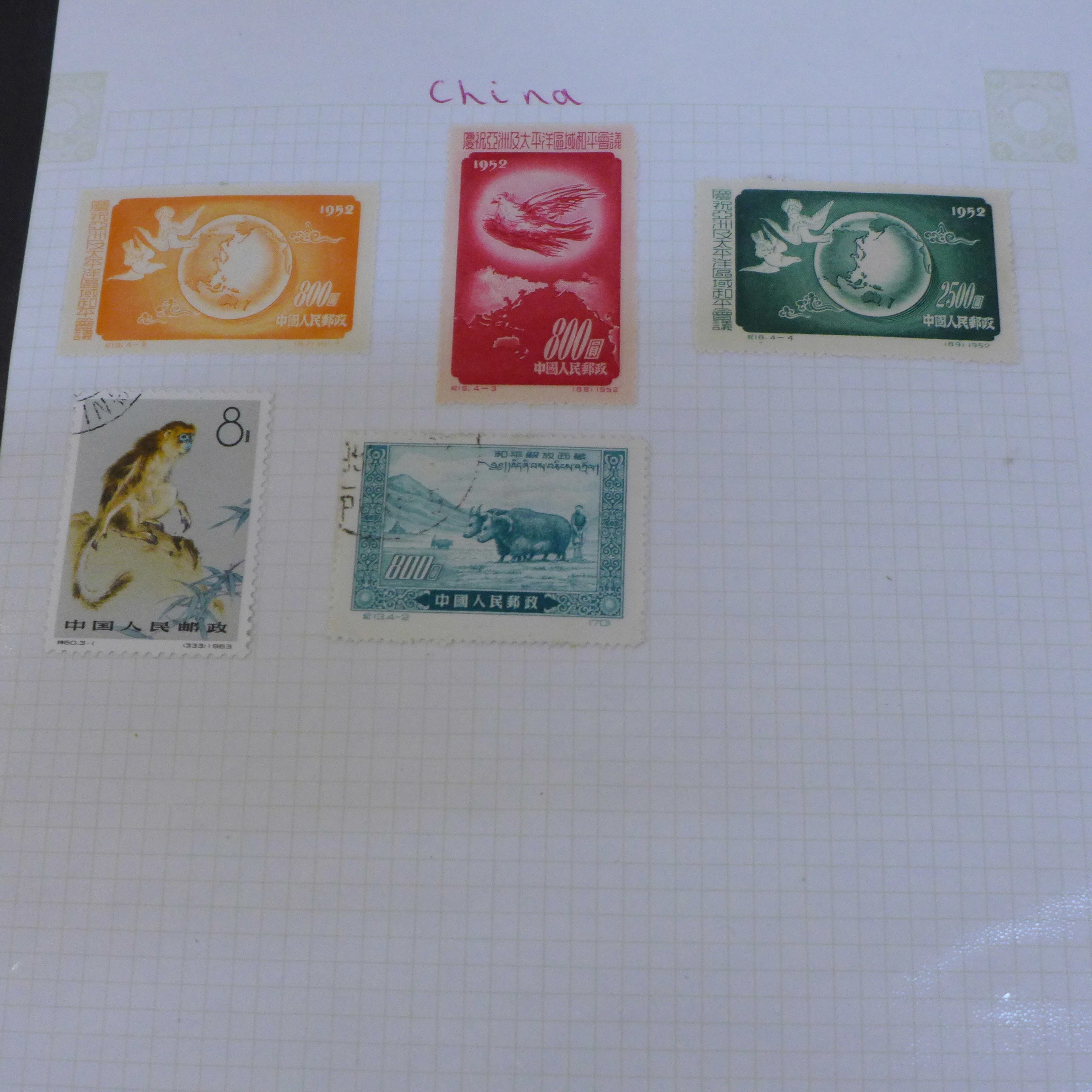 Chinese stamps, First Day covers, postal stationery etc. - Image 6 of 10