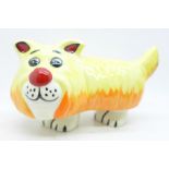 Lorna Bailey Pottery, 'Doodle the Dog', signed on base, 13cm