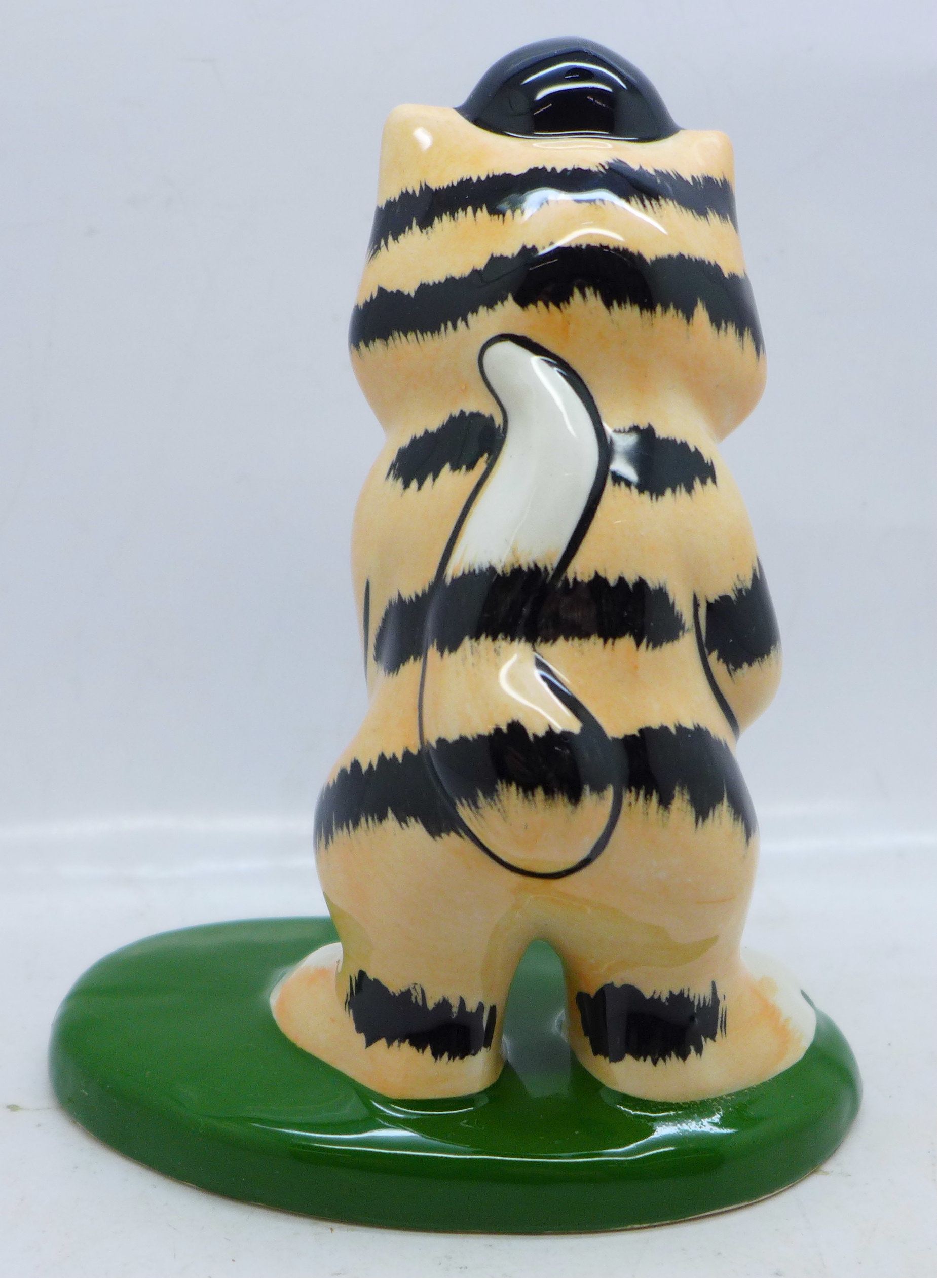 Lorna Bailey Pottery, 'Fore the Golfing Cat', signed on base, 15cm - Image 2 of 3