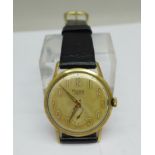 A gentleman's 9ct gold Rone wristwatch