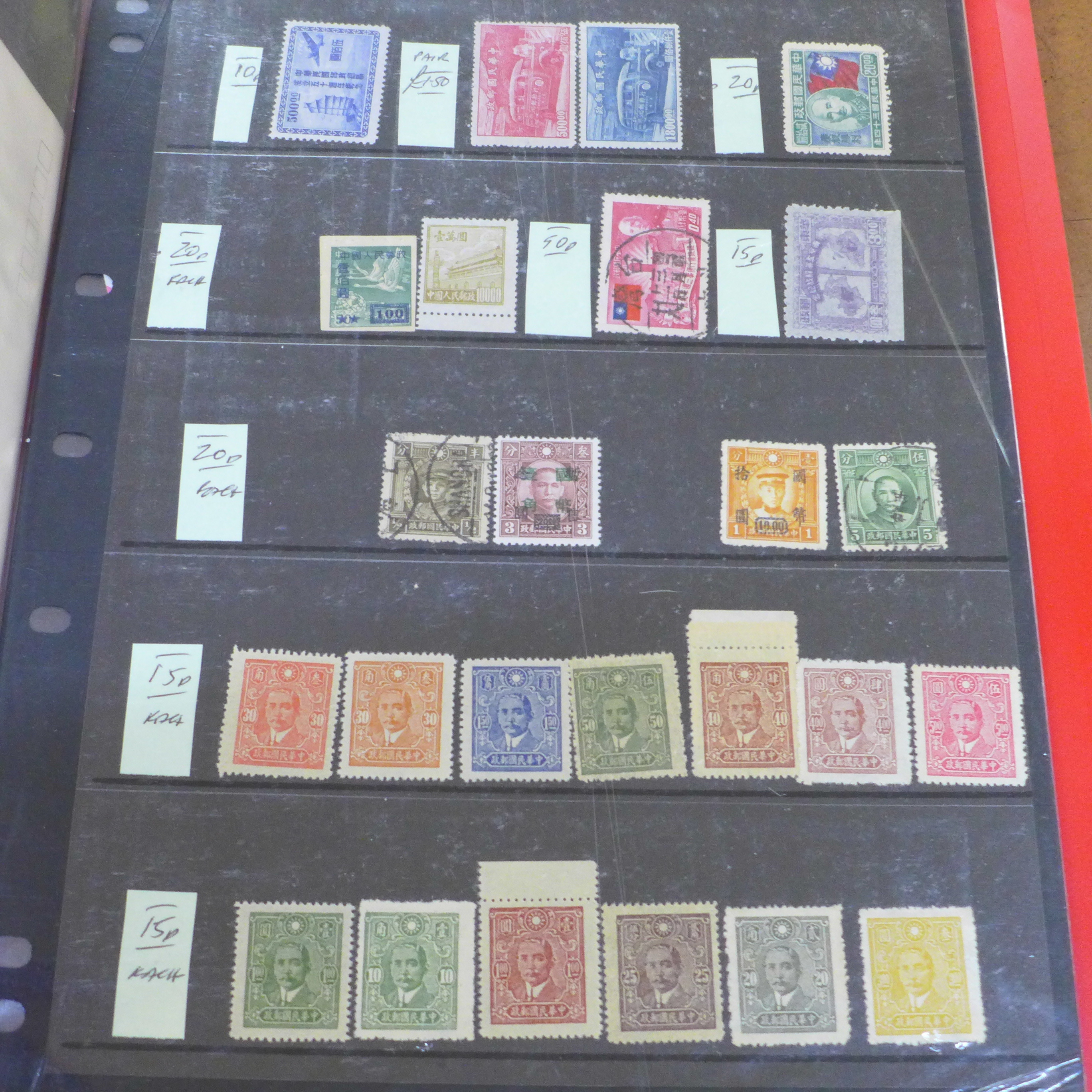 Chinese stamps, First Day covers, postal stationery etc. - Image 9 of 10