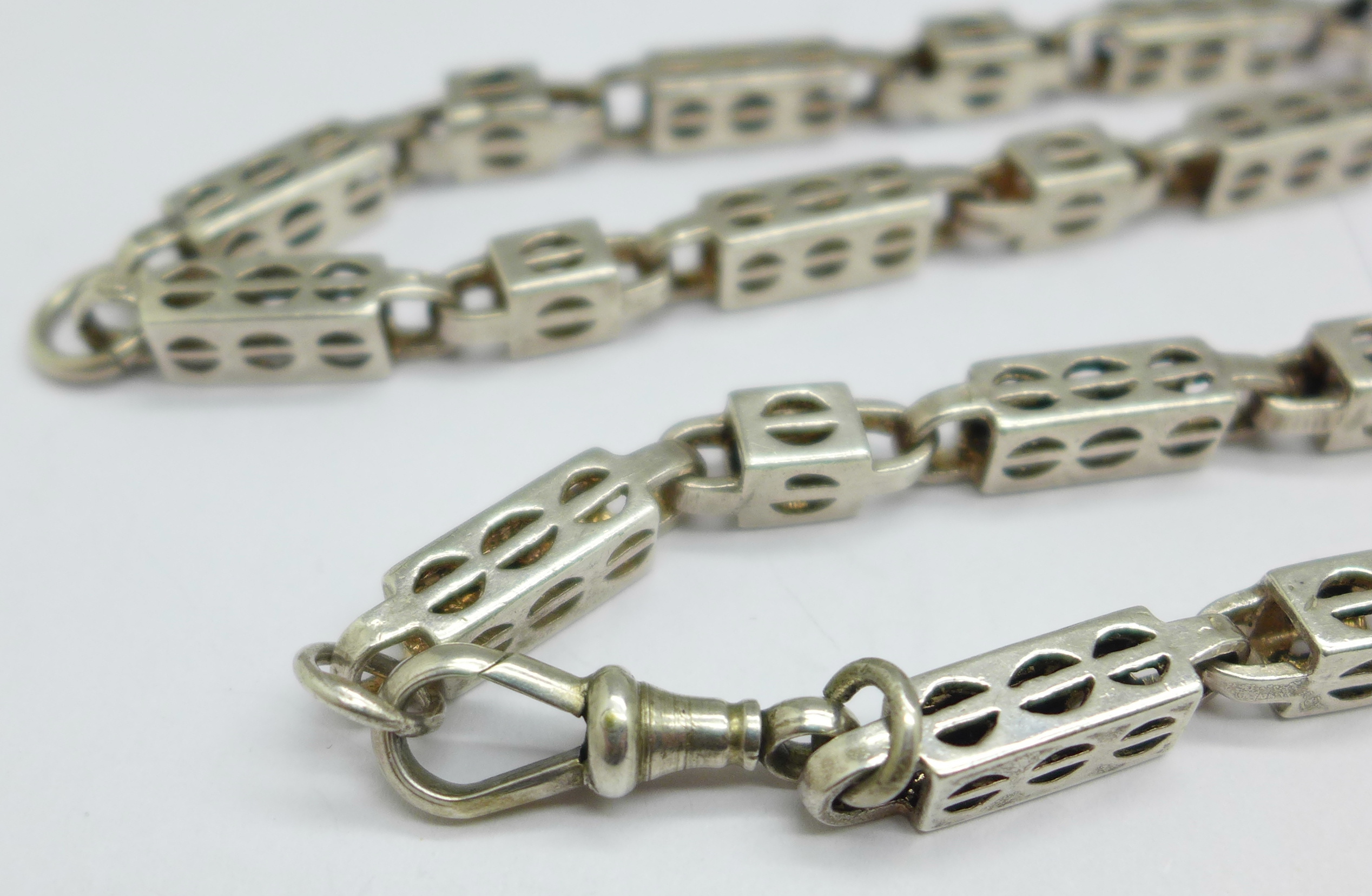 A Georg Jensen silver chain, 89g, 76cm - Image 2 of 2