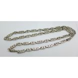 A Georg Jensen silver chain, 89g, 76cm