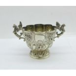 A Victorian silver salt, Wakely & Wheeler, London 1893, 59g