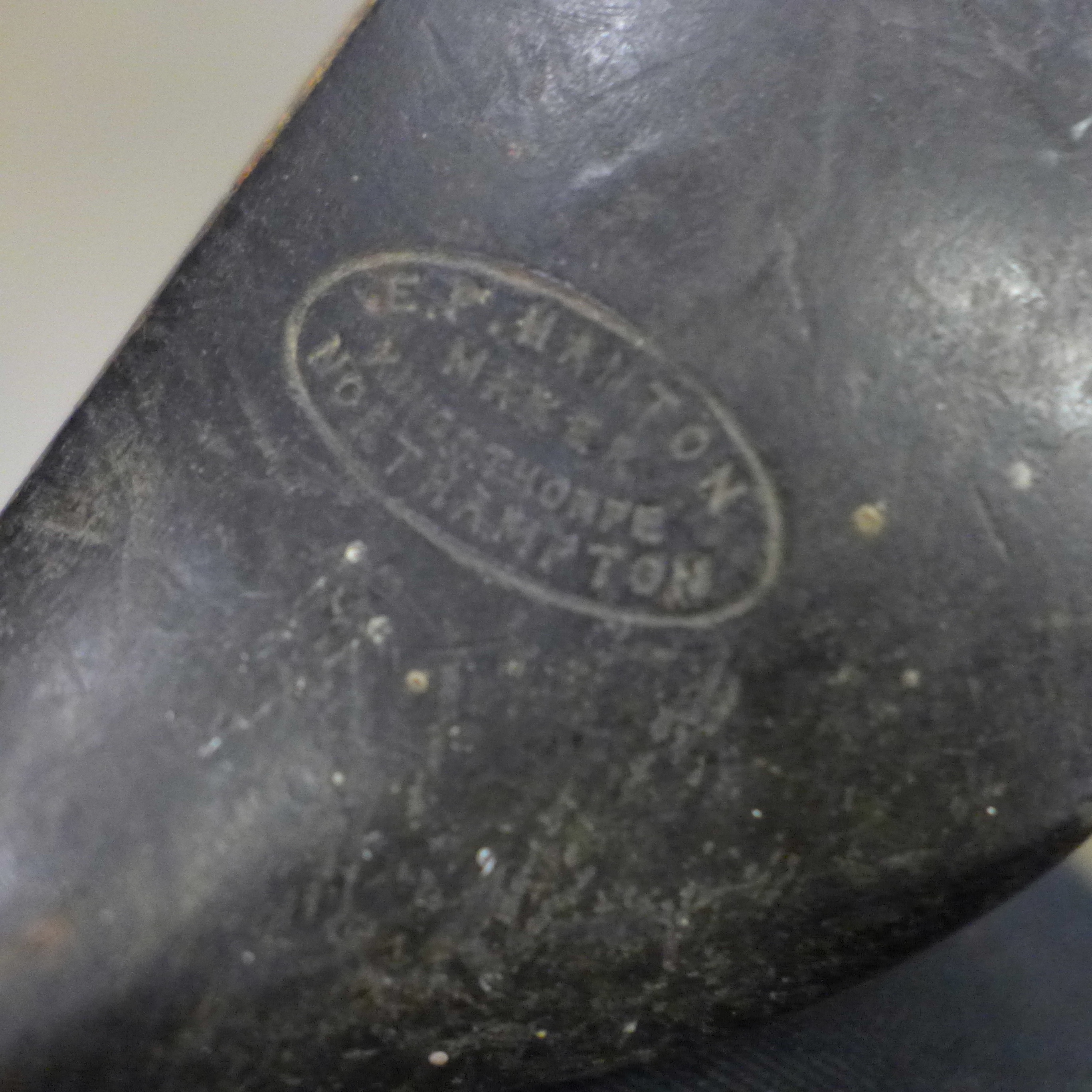 Seven hickory shafted golf clubs including Mashie made by Anderson & Sons of St. Andrews, Jiggers by - Image 4 of 9