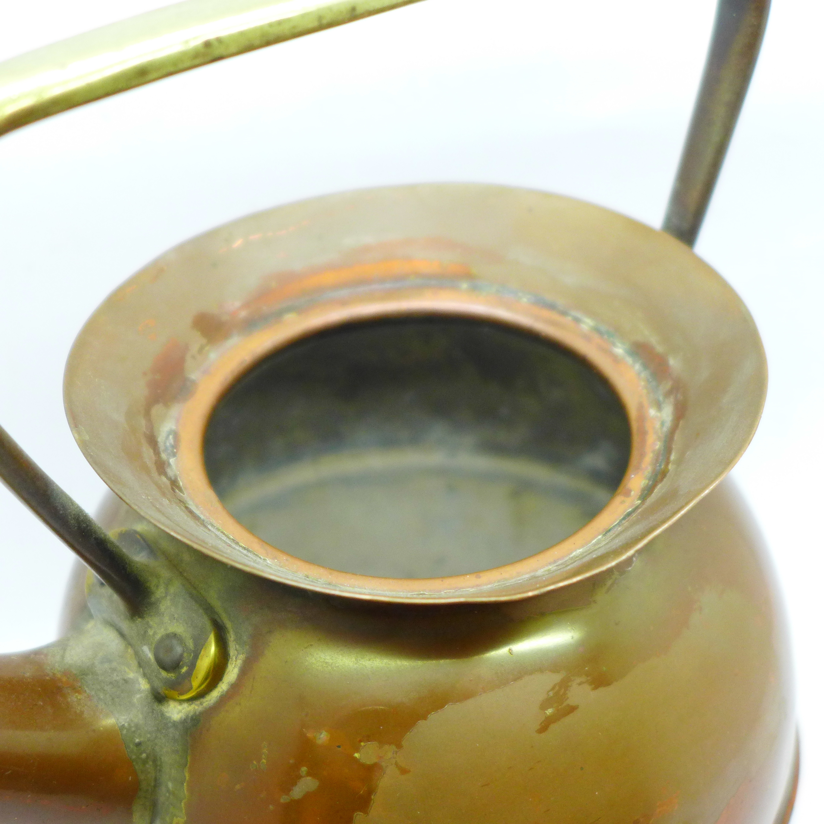 A Christopher Dresser Benham & Froud copper kettle - Image 4 of 6