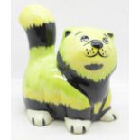 Lorna Bailey Pottery, 'Fluffy the Cat', signed on base