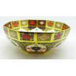 A Royal Crown Derby Imari bowl, second, 20.5cm