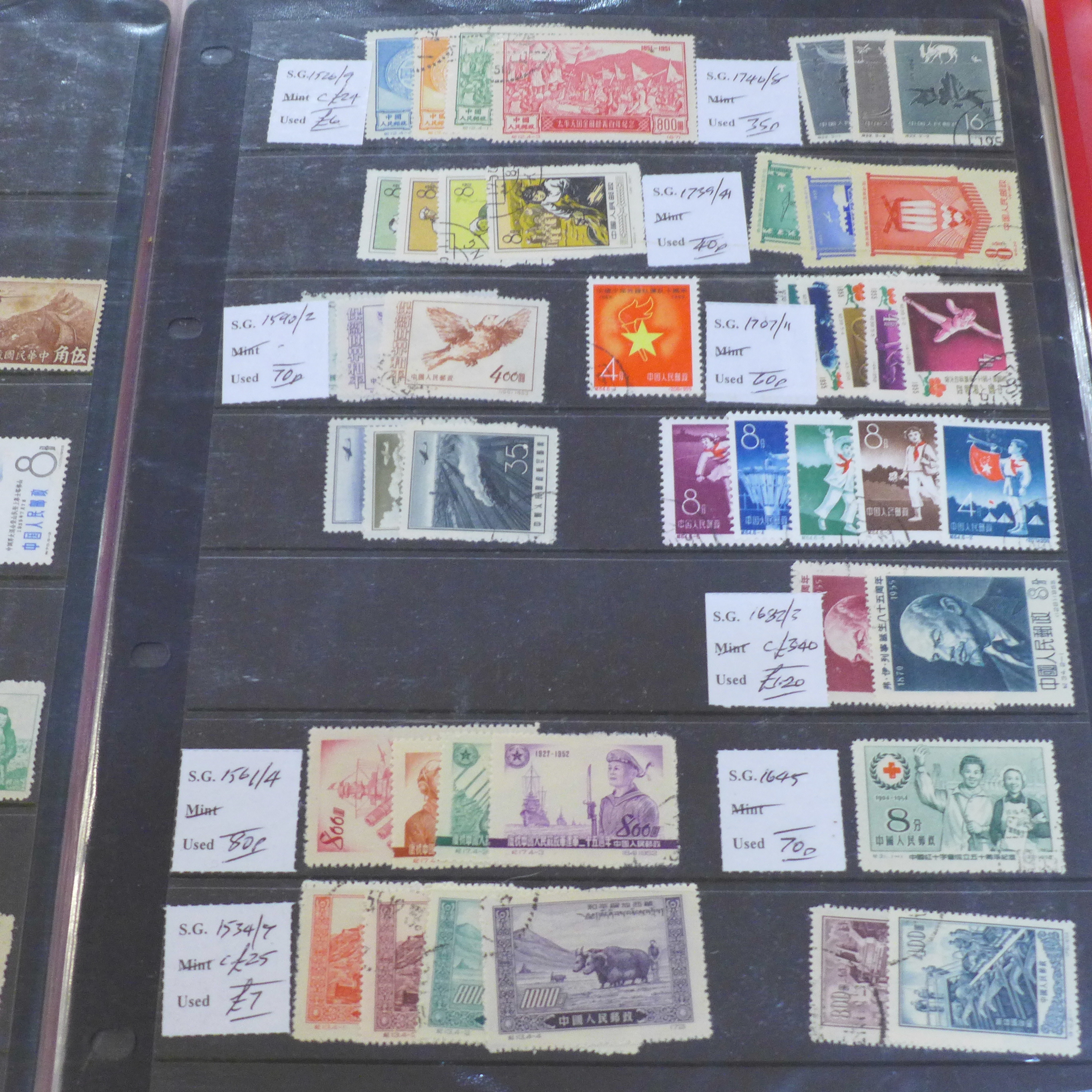 Chinese stamps, First Day covers, postal stationery etc. - Image 4 of 10