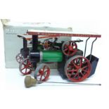 A Mamod TE1A Traction Engine, boxed