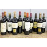 Three bottles of Domaine Saint Benoit 2006, two Marques de Toledo and seven others