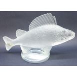 A LAlique perch, a/f