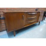 A teak sideboard