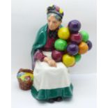 A Royal Doulton figure, The Old Balloon Seller