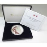 Coin; The 2018 Remembrance Day Solid Silver Proof 5oz. Coin, Alderney issue, £25 925/100 sterling