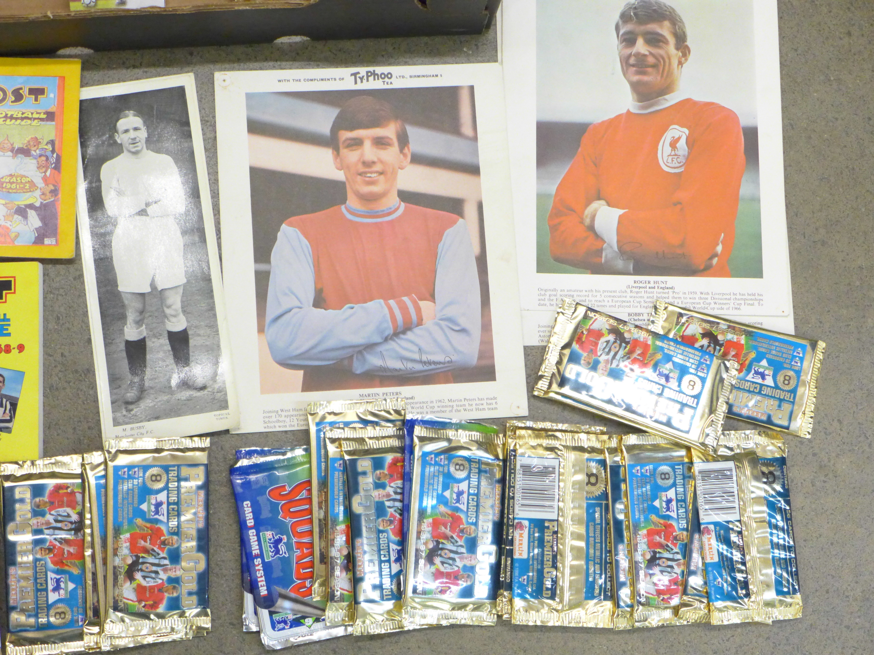 Football related, 1950's and 1960's programmes, Ty-Phoo tea collectors cards, Nottingham Post - Image 3 of 4