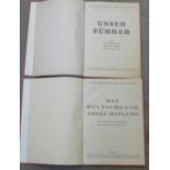 Two volumes, 1937 and 1939 Das Deutschland Adolf Hitlers und Unser Fuhrer