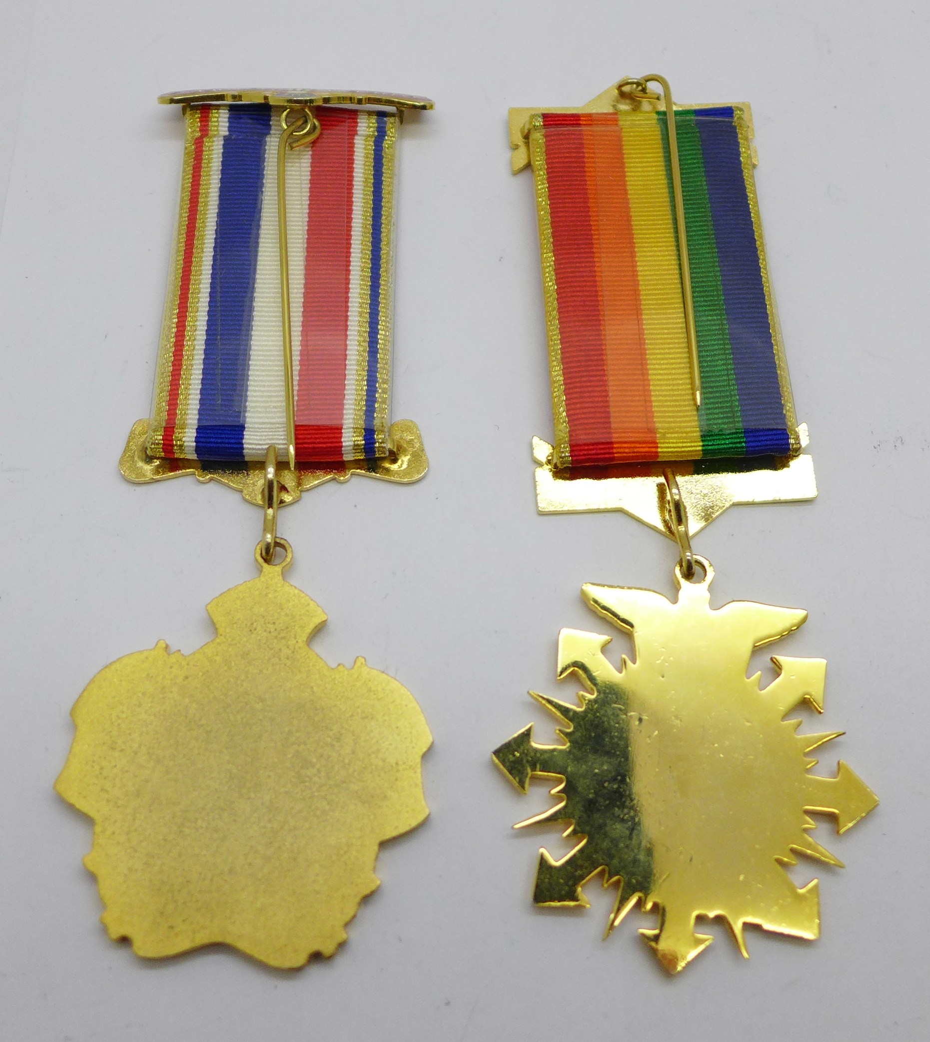 Two RAOB medals including the Queen Mother's 100th birthday commemorative medal - Image 4 of 4