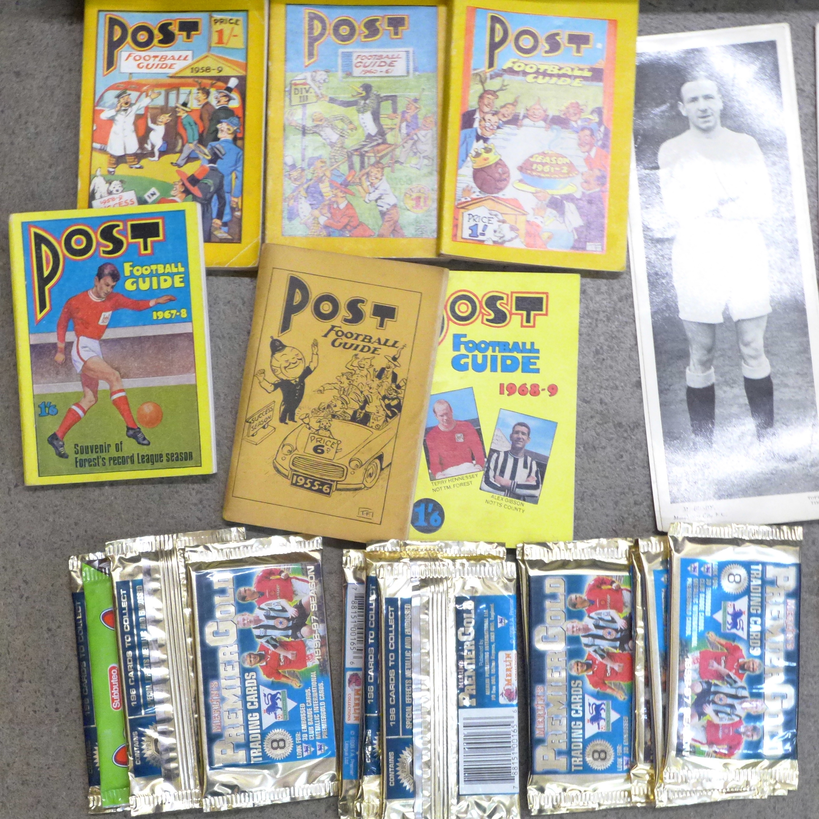 Football related, 1950's and 1960's programmes, Ty-Phoo tea collectors cards, Nottingham Post - Image 4 of 4