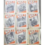 Approximately twenty-five War Illustrated magazines, 1939-1940