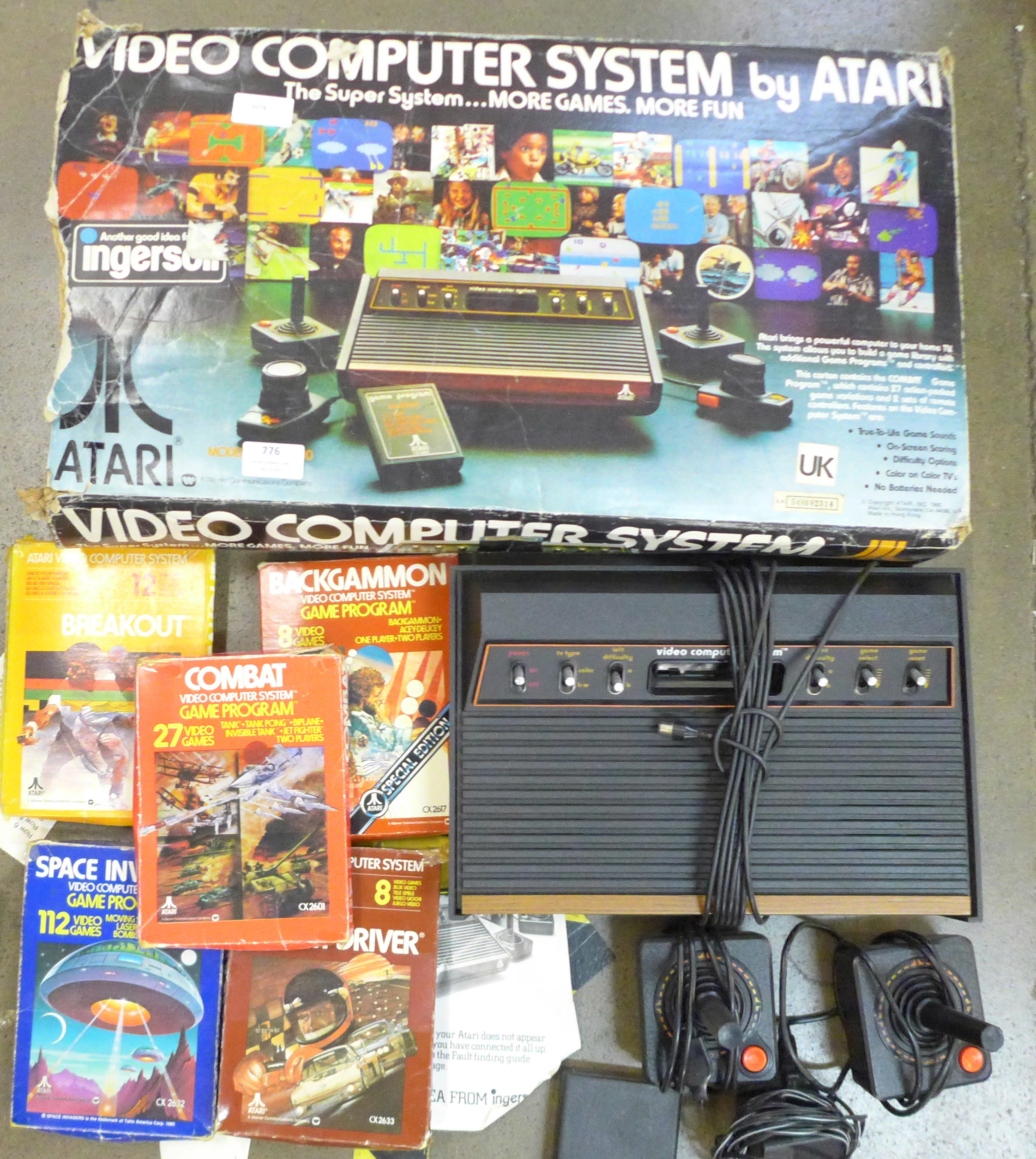 An Atari video computer system