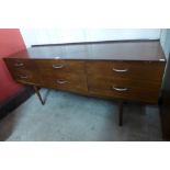 A small afromosia sideboard