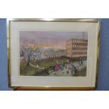 A Helen Layfield Bradley print, framed